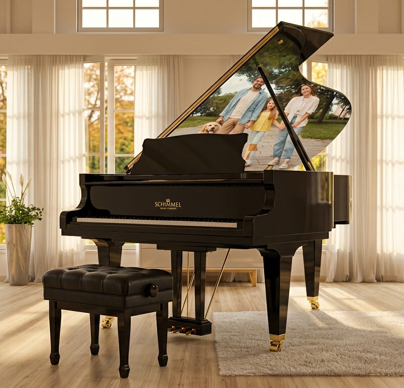 Schimmel C169 Baby Grand Tradition - Customized Art 2