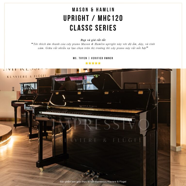 Mason & Hamlin MHC120 upright 2