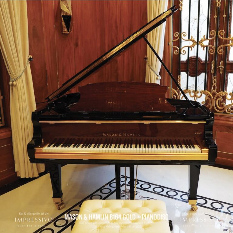 Mason & Hamlin gold 8