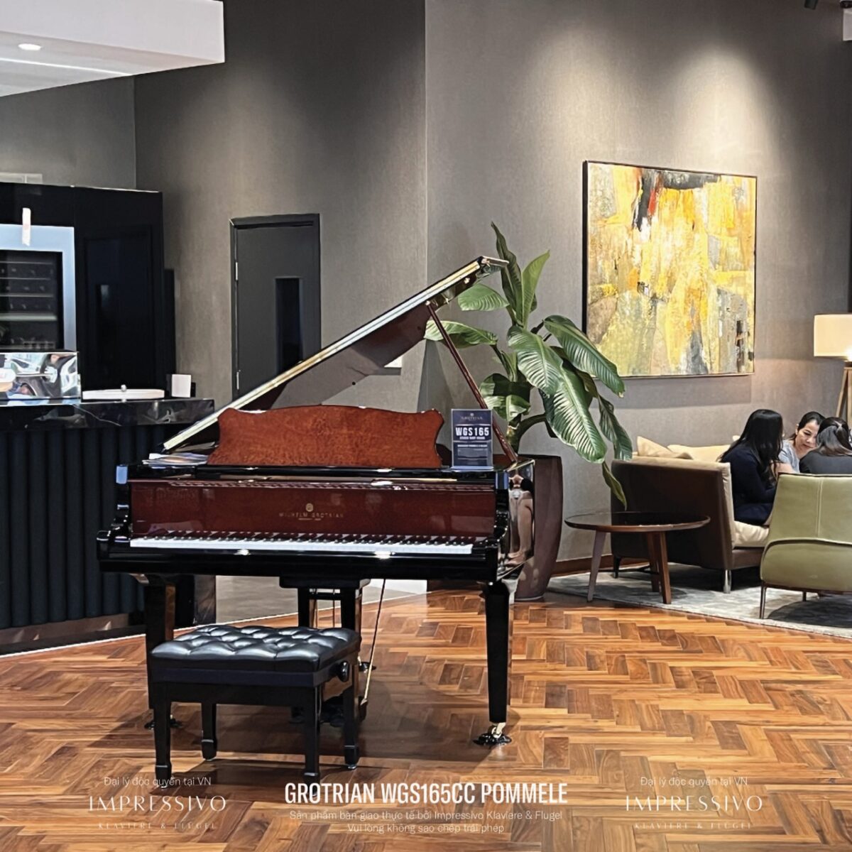 Wilhelm Grotrian WGS165CC Mahogany 7