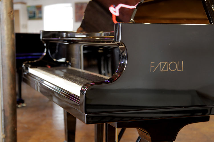 piano Fazioli F183 side