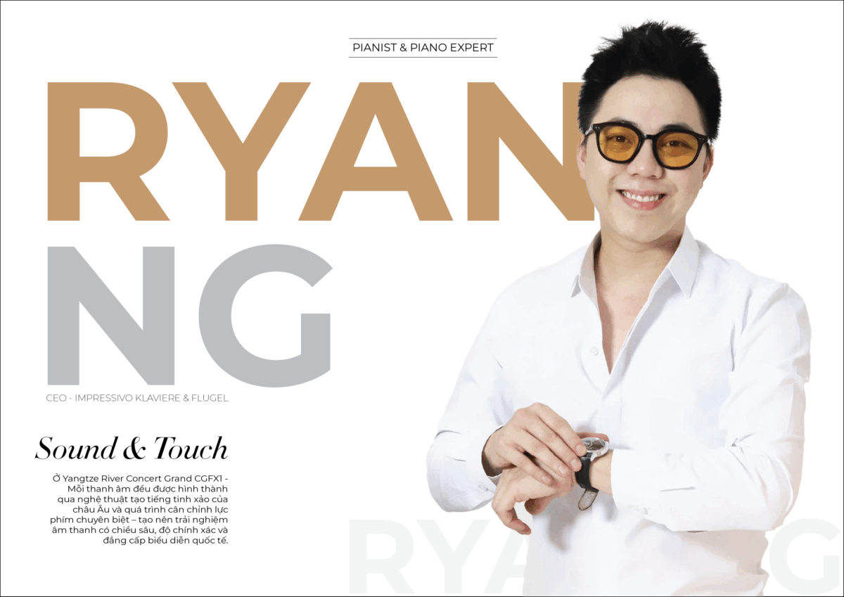 Ryan Ng chuyên gia piano, nghệ sĩ piano, nhà nghiên cứu, nhà kinh doanh