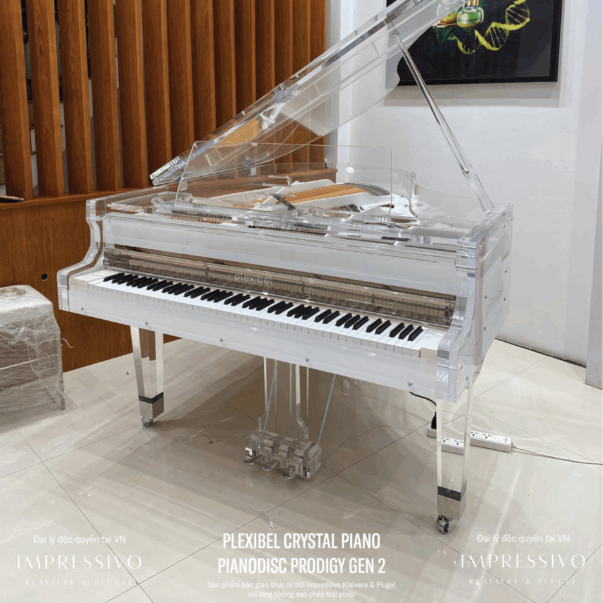 piano trong suot Plexibel P168G