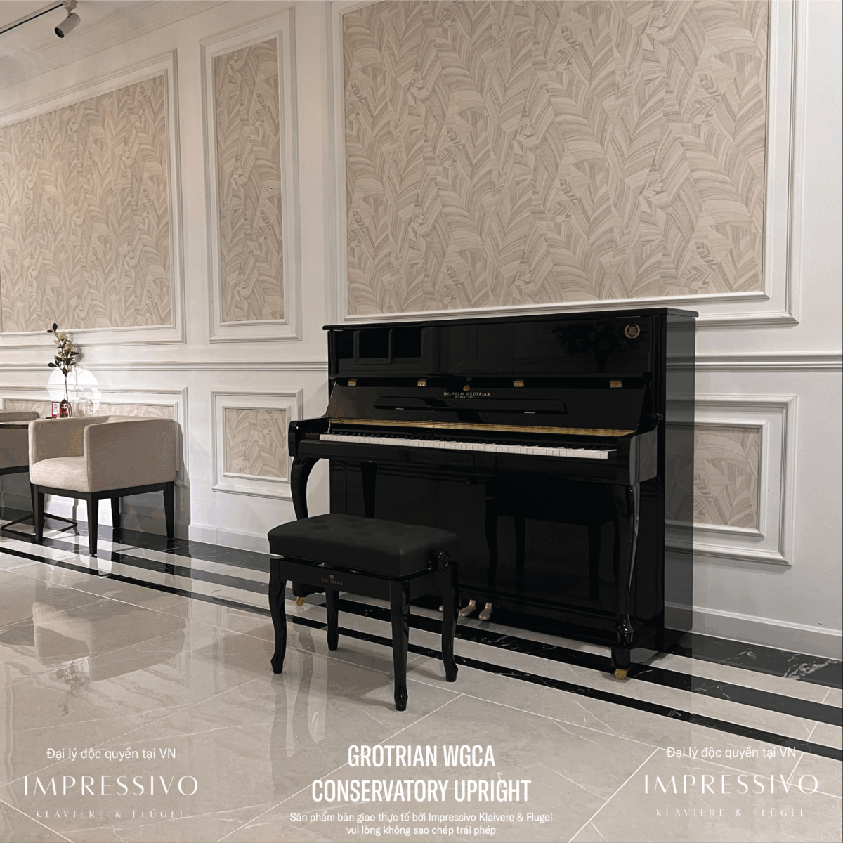 đàn piano wilhelm grotrian giá rẻ