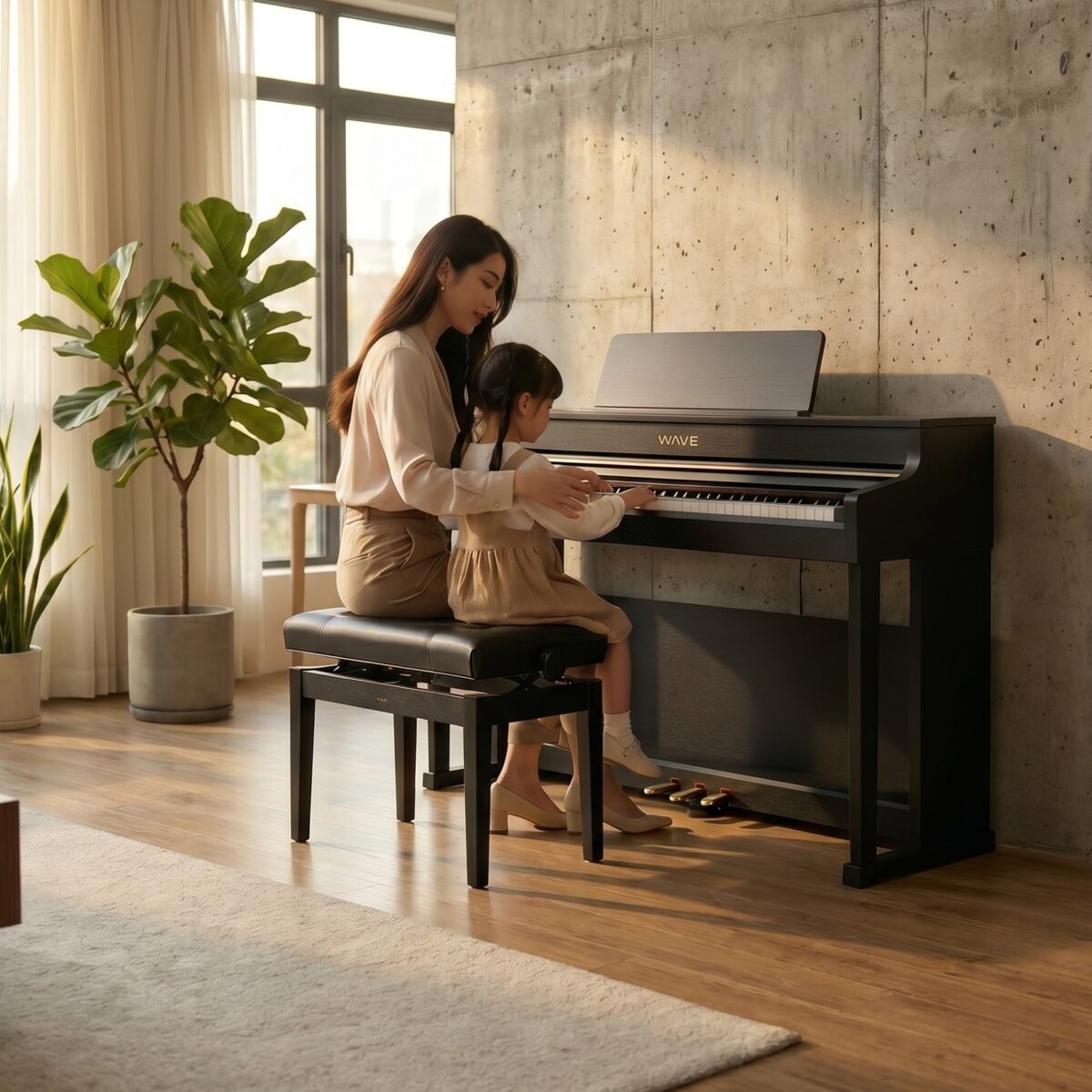 Piano Điện Wave W12Pro: Đàn Điện "Best Seller 2026" Với Công Nghệ Âm Thanh Đức