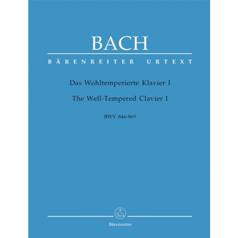 BARENREITER BACH THE WELL-TEMPERED CLAVIER I