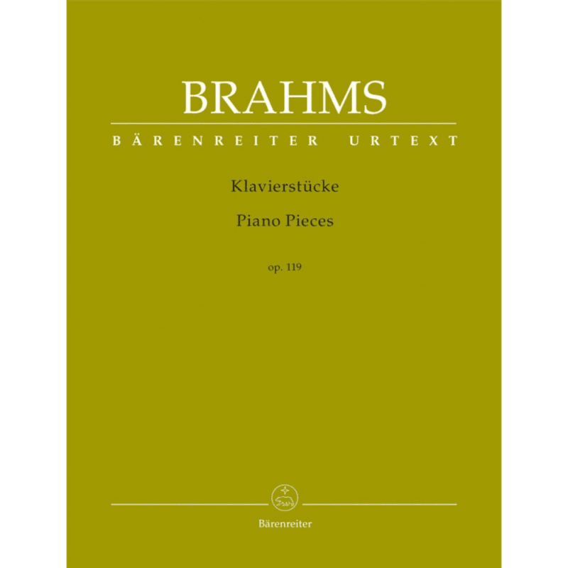 BRAHMS KLAVIERESTUCKE OP.119