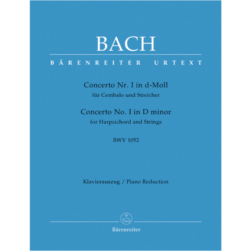 BACH: CONCERTO FOR HARPSICHORD NO.1 IN D MINOR