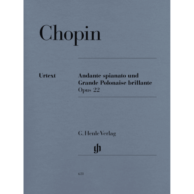 CHOPIN ANDANTE SPIANATO UND GRANDE POLONAISE BRILLANTE