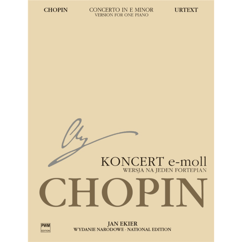 CHOPIN NATIONAL EDITION CONCERTO IN E MINOR OP 11 13A