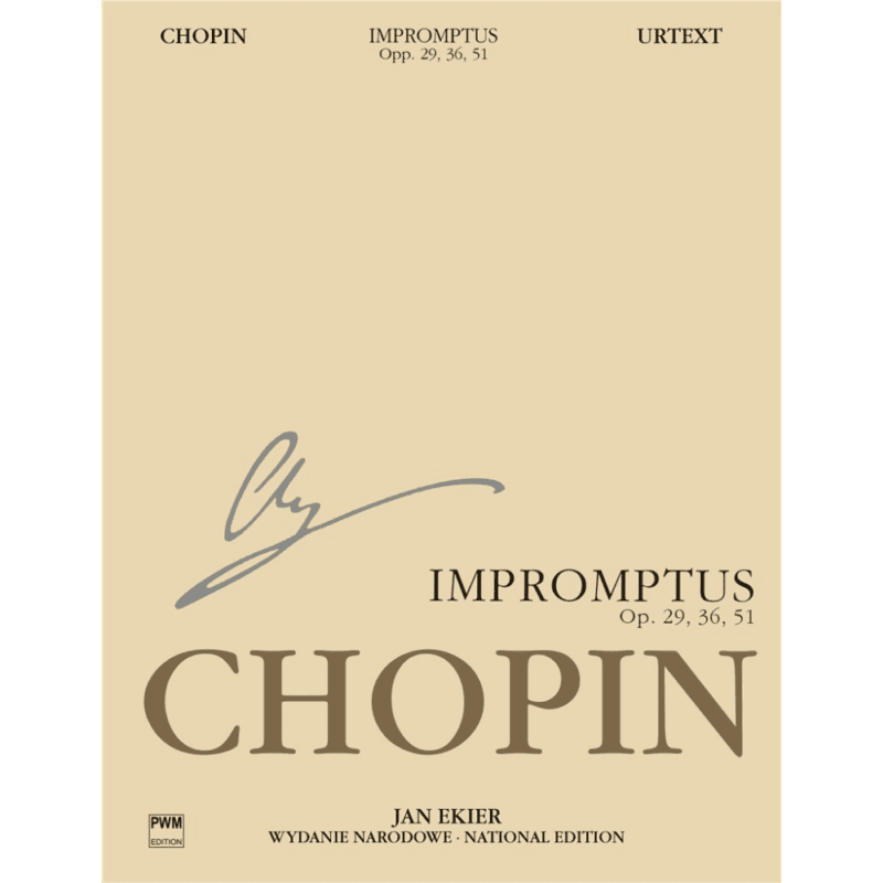 CHOPIN NATIONAL EDITION IMPROMPTUS OP.29 - 36 - 51