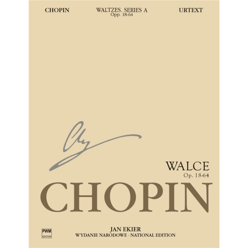 CHOPIN NATIONAL EDITION WALTZES OP. 18, 34, 42, 64