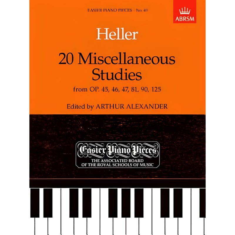 ABRSM HELLER 20 STUDIES