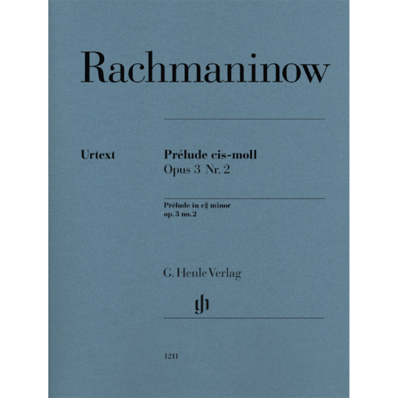 RACHMANINOV PRÉLUDE C SHARP MINOR OP.3 NO.2