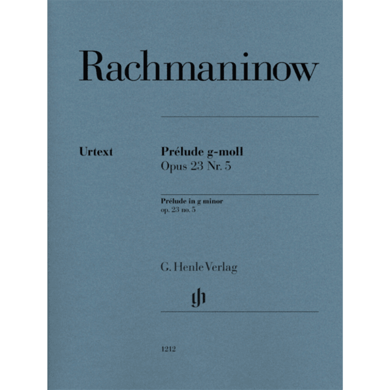 RACHMANINOV PRÉLUDE IN G MINOR OP. 23 NO. 5