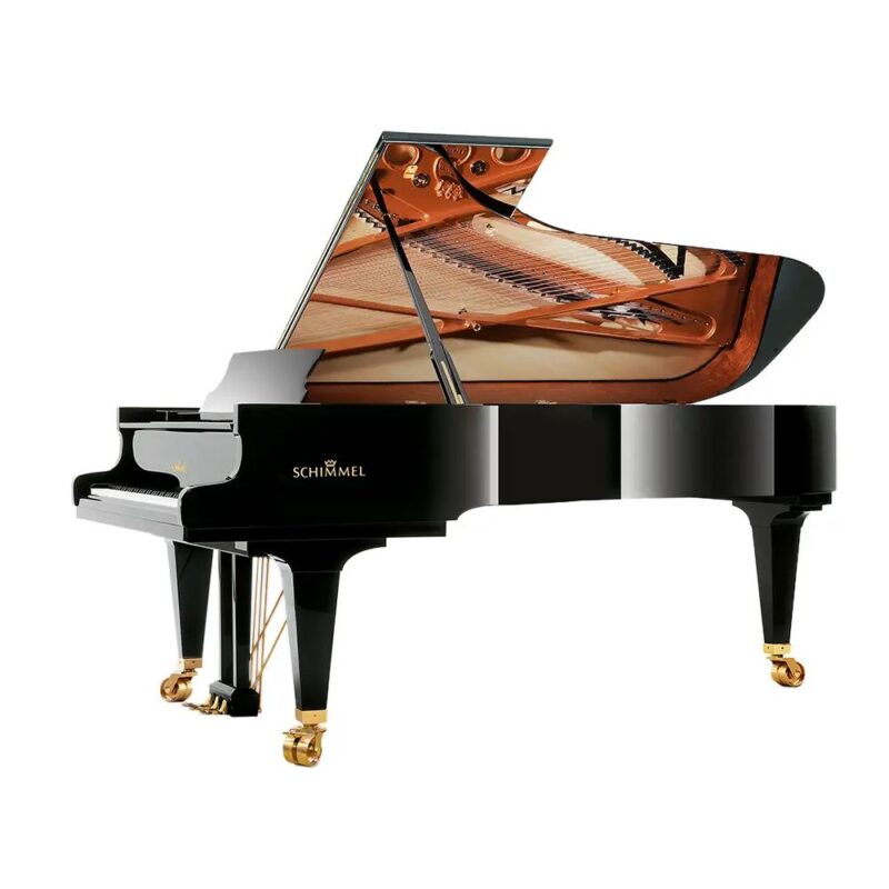 Schimmel K 256 Tradition Concert Grand Ebony High Polish - Konzert Series