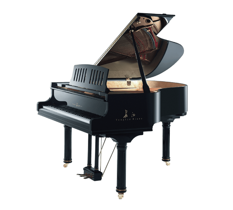 Yangtze River V66 Baby Grand Ebony High Polish - Classic Series